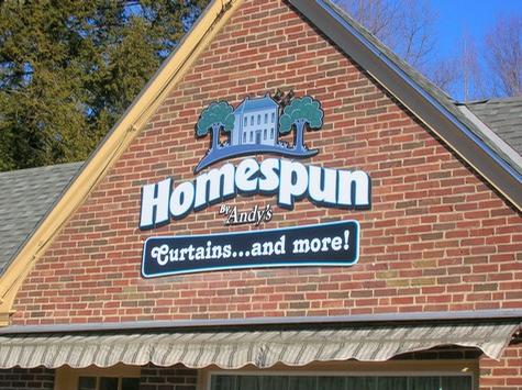 Homespun-Dimensional letter sign
