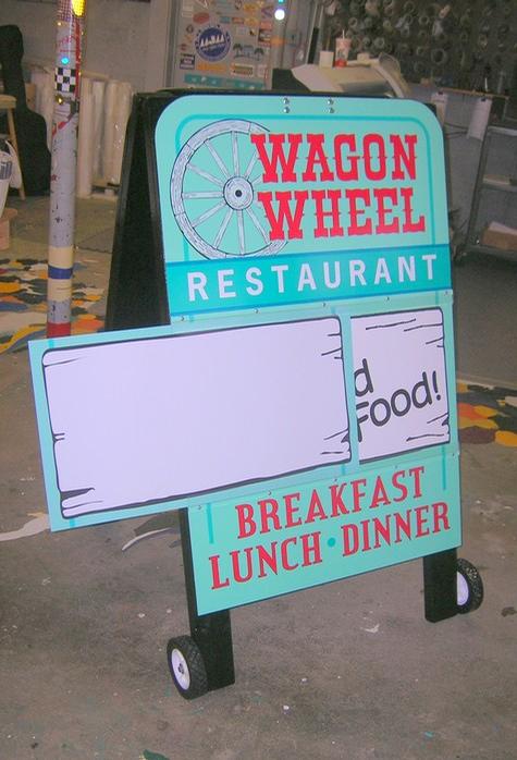 Wagon Wheel - A-Frame