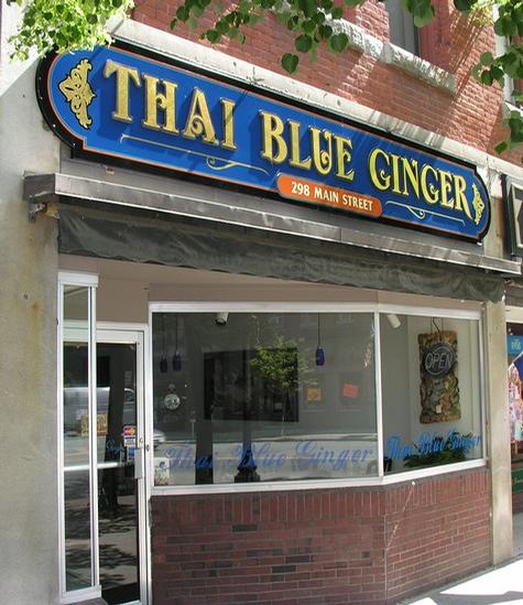 Thai Blue Ginger- Cut PVC letters